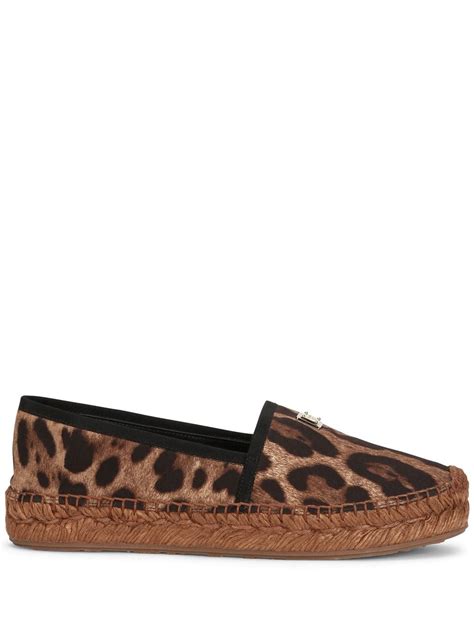 dolce gabbana espadrille femme|Leopard.